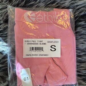 Ethika Courageous Blooms Pink Leggings